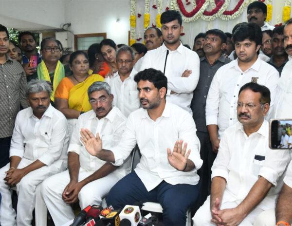 Nara Lokesh questioned why YSR Congress are afraid of Anna canteens