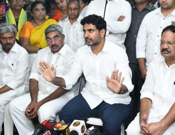 Nara Lokesh challenge to Jagan  mohan Reddy