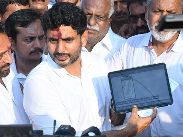 Nara Lokesh YS Jagan YSR Vennupotu