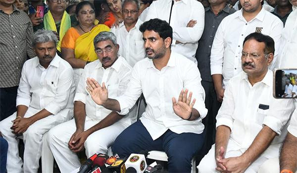 Nara Lokesh challenge to Jagan mohan Reddy