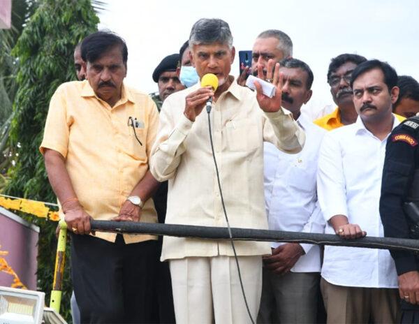 chandrababu strong counter to jagan government  