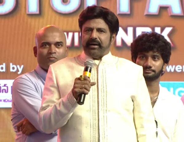 Balaya On Chiru's Entry in Unstoppable