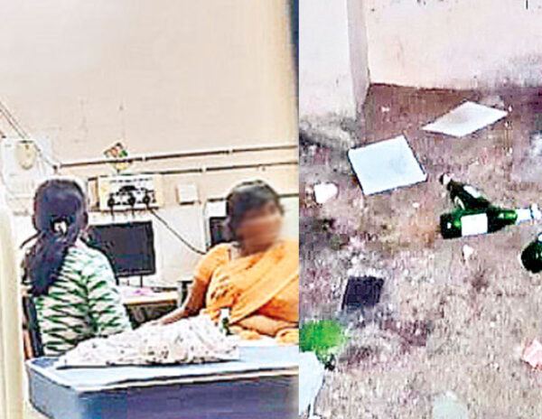 Female Staff's Beer Party At Telangana Hospital