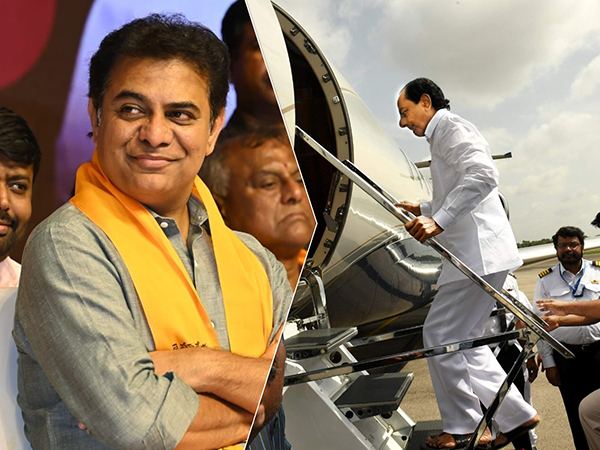 KTR: "If NTR and Ram Charan Can, Why Not KCR?"