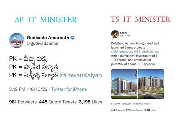 WA Viral: IT Minister For TG, Troll Minister For AP