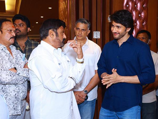 Balakrishna Condoles Mahesh Babu