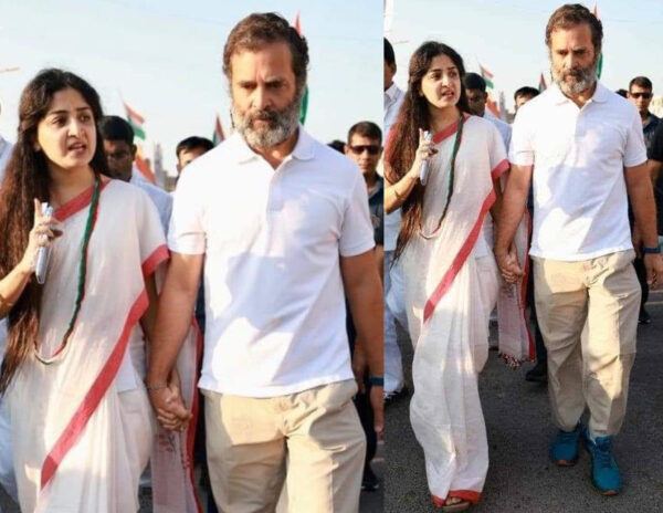 Why Did Rahul Gandhi Hold The Heroine's Hand?