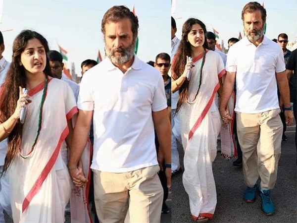 Why Did Rahul Gandhi Hold The Heroine's Hand?
