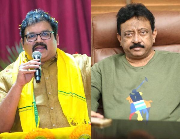 Ram Gopal Varma Strong counter to TDP Leader Pattabhi