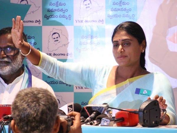 Sharmila-Overaction-in-Telangana