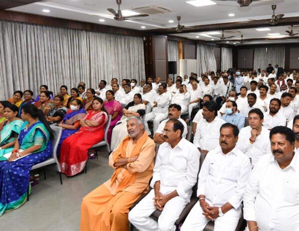YSR Congress Ministers support of three capitals 