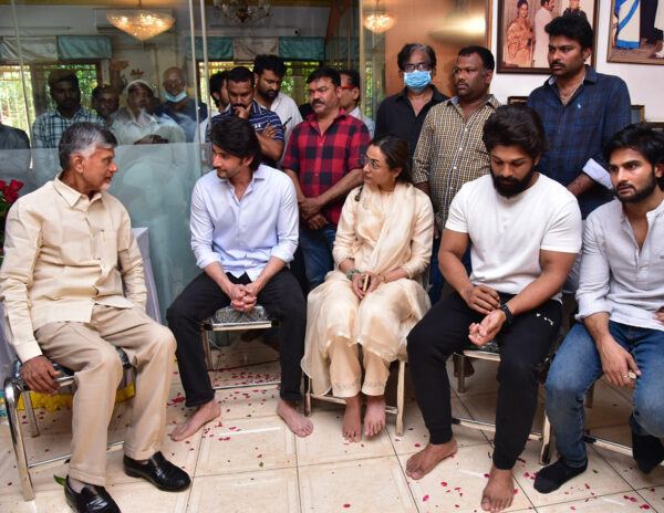 Truth Behind Naidu Wearing Shoes @ Krishna's Mortal Remains