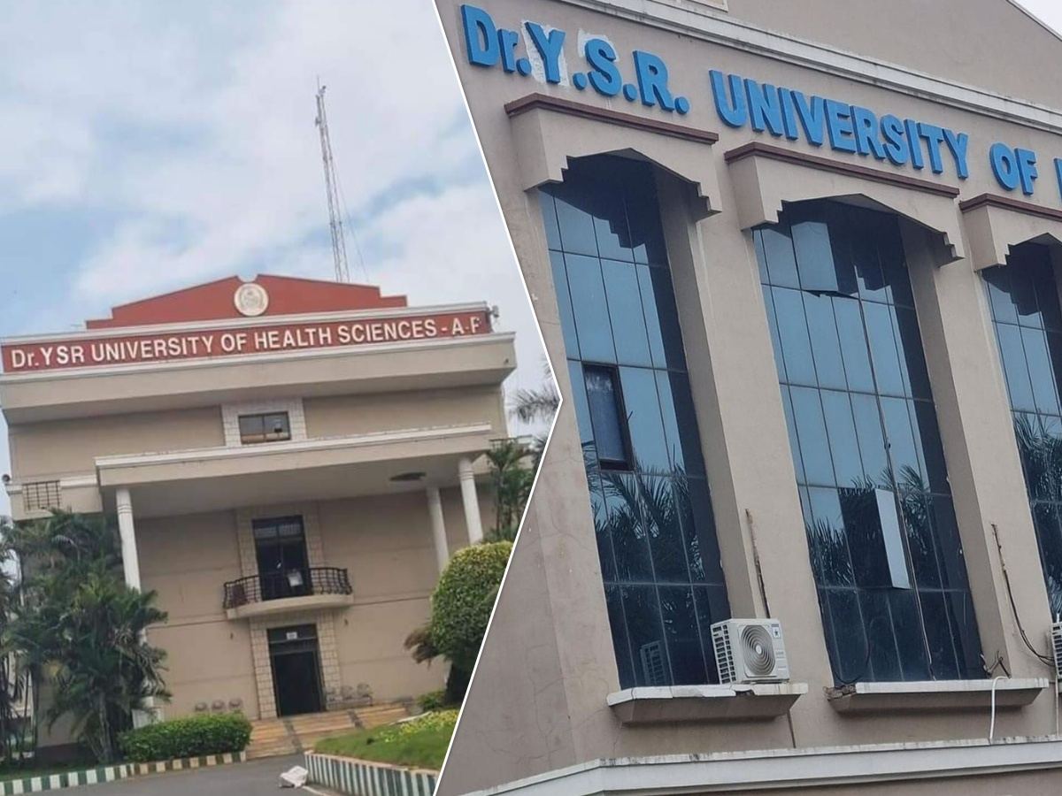 Dr. YSR University of Health Sciences,Vijayawada.