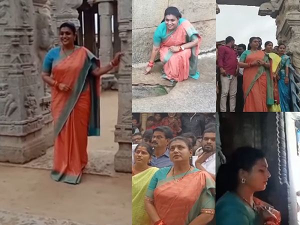 Minister-Roja-Lepakshi-Temple