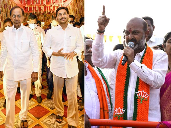 Jagan & KCR Collided And Robbing Together: Bandi Sanjay
