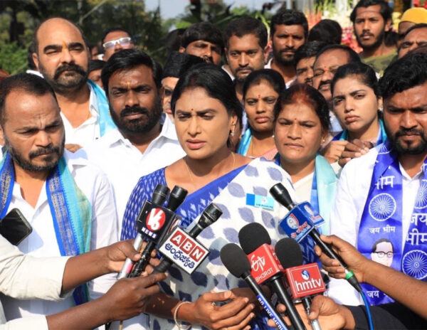 KCR Family is Target YS Sharmila
