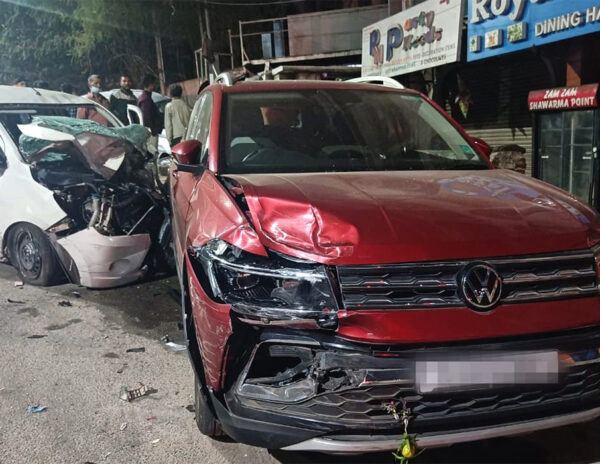 Banjara Hills Car Accident