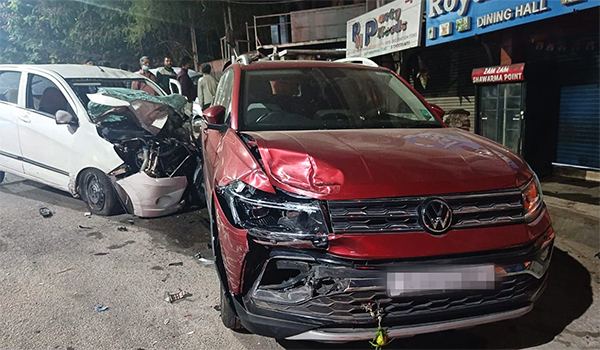 Banjara Hills Car Accident