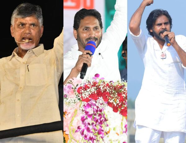 Chandrababu Naidu YS Jagan Pawan Kalyan