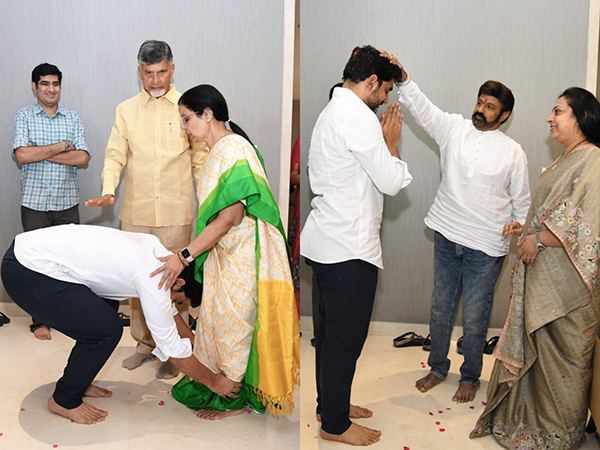ChandrababuNaidu_Balakrishna_Nara-Lokesh_YuvaGalam_Padayatra
