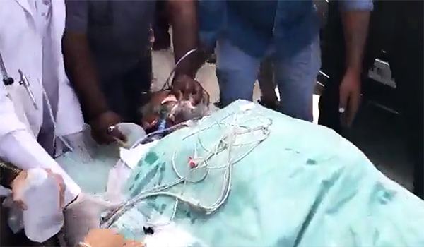 Taraka Ratna Fainted