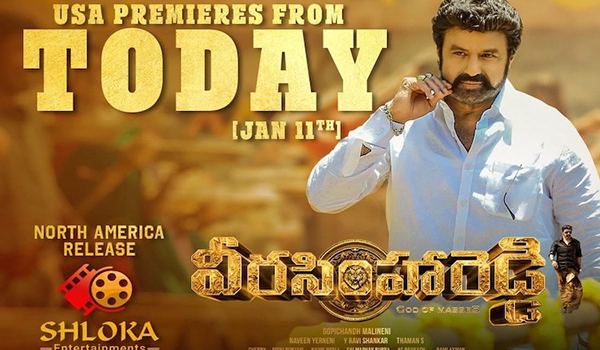 Veera Simha Reddy U.S. Premieres