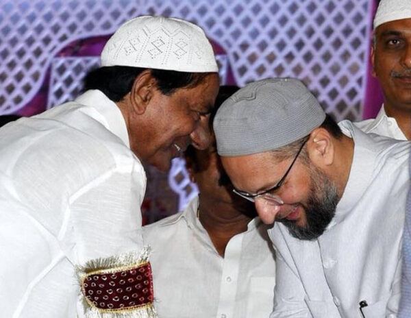 KCR-Asaduddin Owaisi