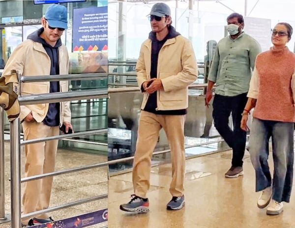 Mahesh_Babu_Hyderabad_Airport_Spain_Trip