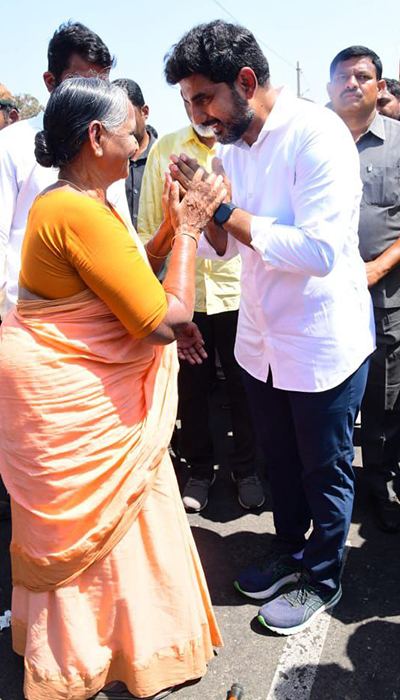 Nara Lokesh Yuva Galam Padayatra Day 31