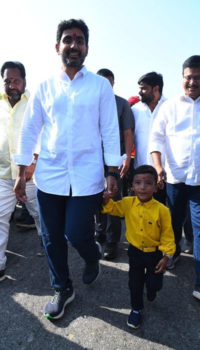 Nara Lokesh Yuva Galam Padayatra Day 6