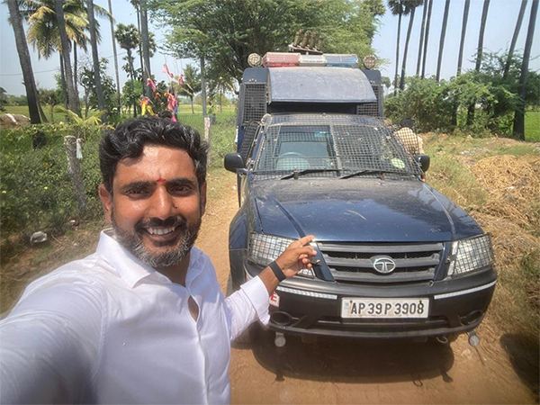 Vajra_Police_Van_Nara_Lokesh