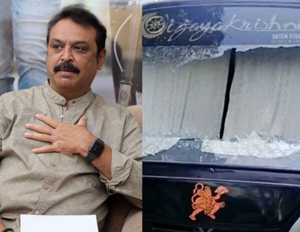 Naresh_Gachibowli_House_Attacked