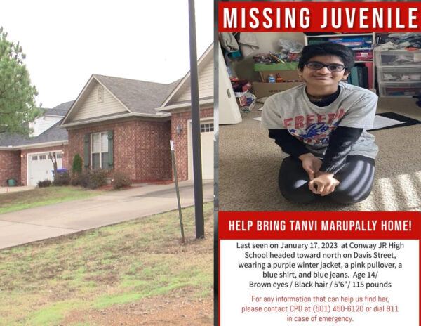 Tanvi Marupally Missing