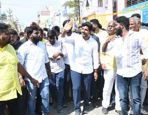 nara lokesh yuvagalam padayatra