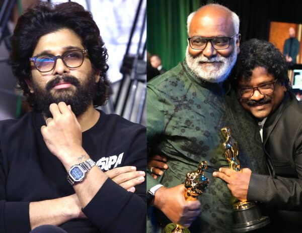 Allu Arjun Rajamouli RRR Team