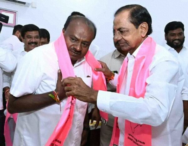 BRS_KCR_Kumara_Swamy_Karnataka_Elections