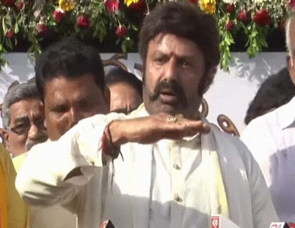 Balakrishna_Warns_YSRCP_MLA