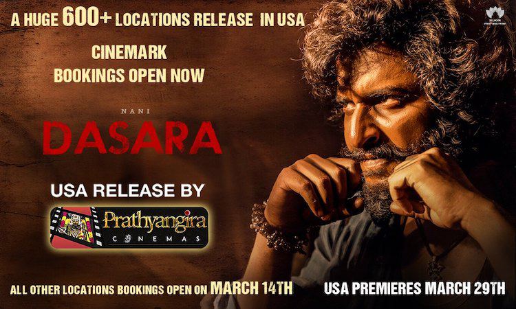 DASARA USA Bookings 