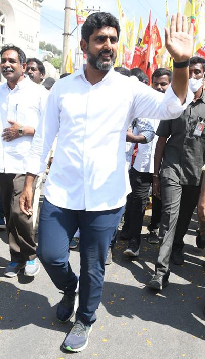 Nara Lokesh Yuva Galam Padayatra Day 41