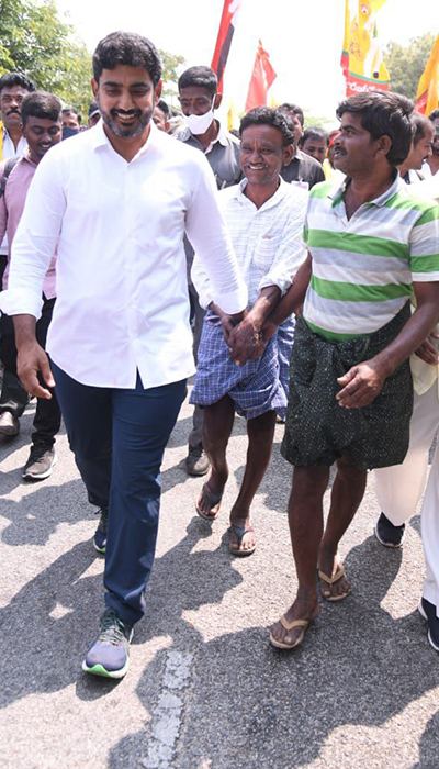 Nara Lokesh Yuva Galam Padayatra Day 44