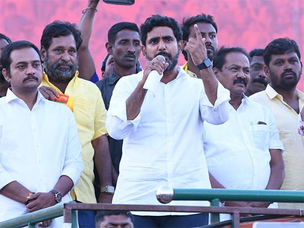 Nara Lokesh Counter to Jagan