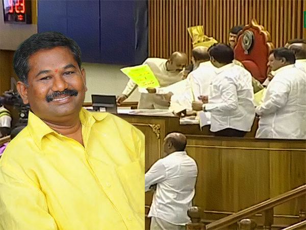 TDP-Dalit-MLA-Attacked-AndhraPradesh-Assembly