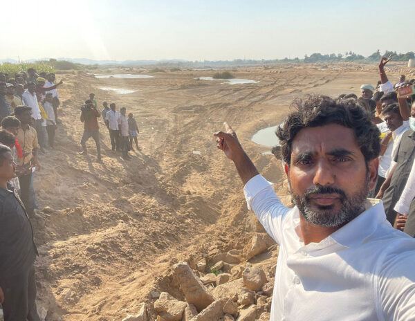 Nara-Lokesh-YSRCP-MLA-Kethireddy-Pedda-Reddy-sand-mafia