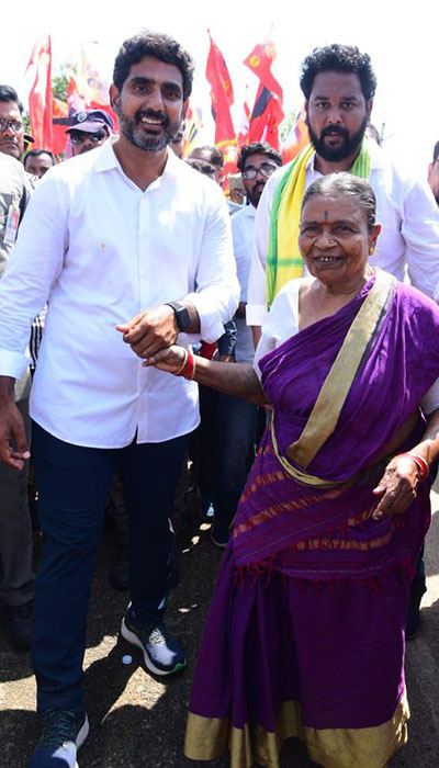Nara Lokesh Yuva Galam Padayatra Day 57