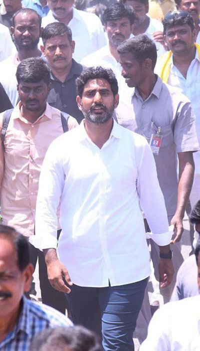 Nara Lokesh Yuva Galam Padayatra Day 58