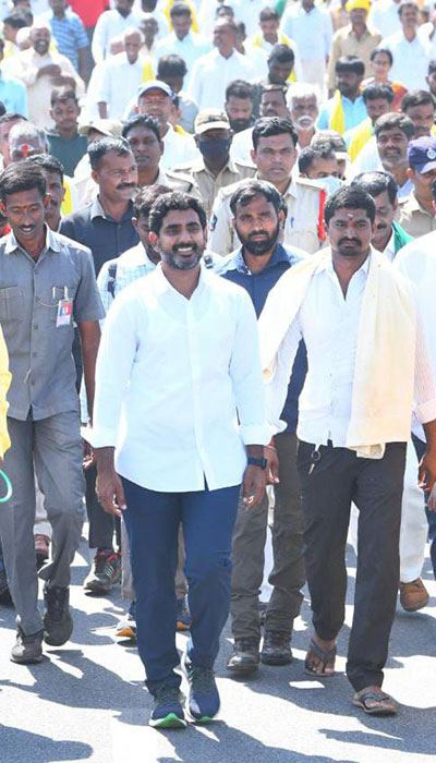 Nara Lokesh Yuva Galam Padayatra Day 59
