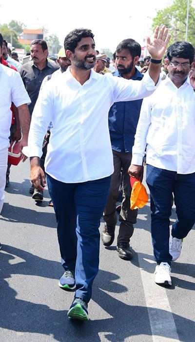 Nara Lokesh Yuva Galam Padayatra Day 60
