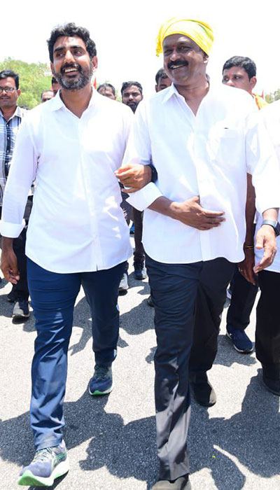 Nara Lokesh Yuva Galam Padayatra Day 61