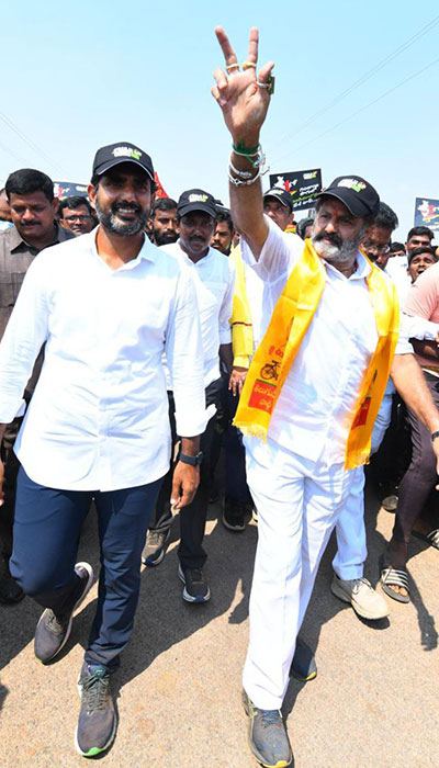Nara Lokesh Yuva Galam Padayatra Day 63