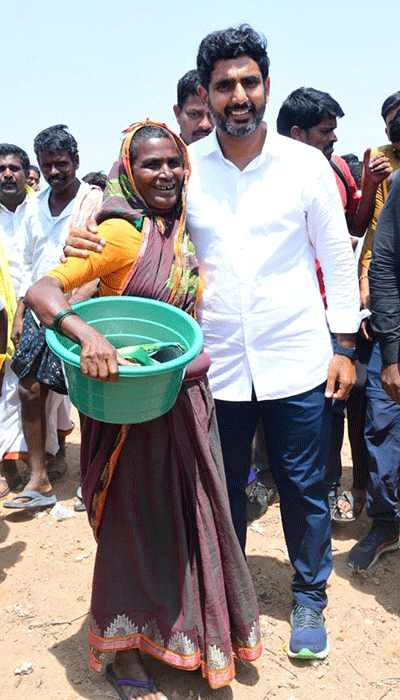 Nara Lokesh Yuva Galam Padayatra Day 81